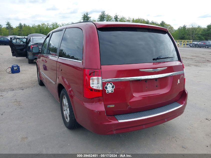 2011 Chrysler Town & Country Touring VIN: 2A4RR5DG3BR724642 Lot: 39452451