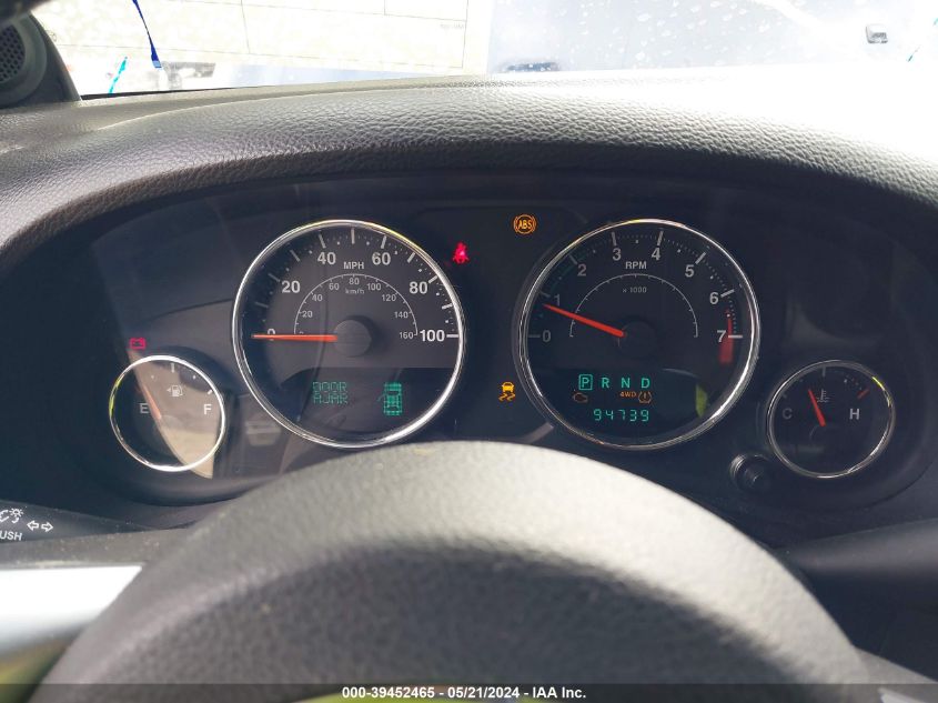 2012 Jeep Wrangler Sport VIN: 1C4GJWAG7CL290136 Lot: 39452465