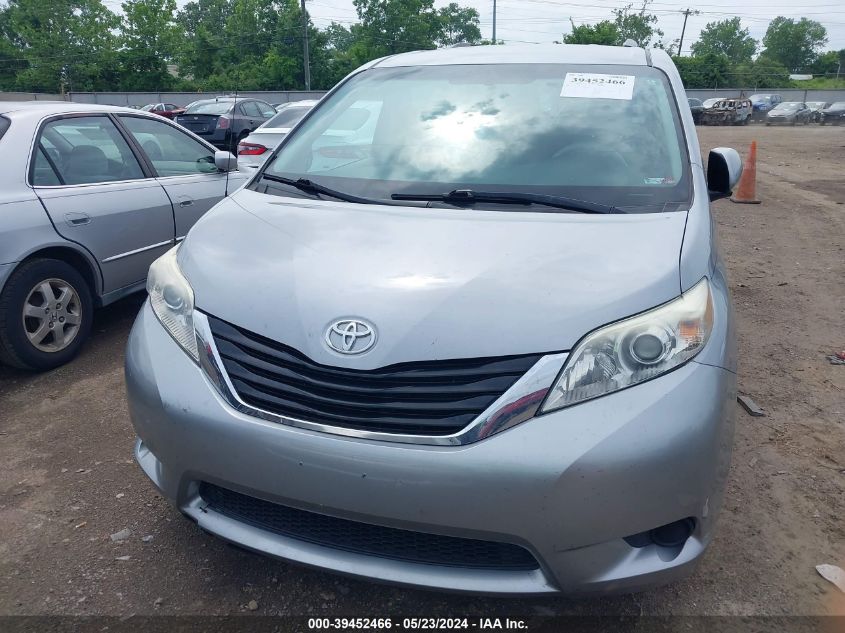 2012 Toyota Sienna Le V6 8 Passenger VIN: 5TDKK3DC5CS243166 Lot: 39452466