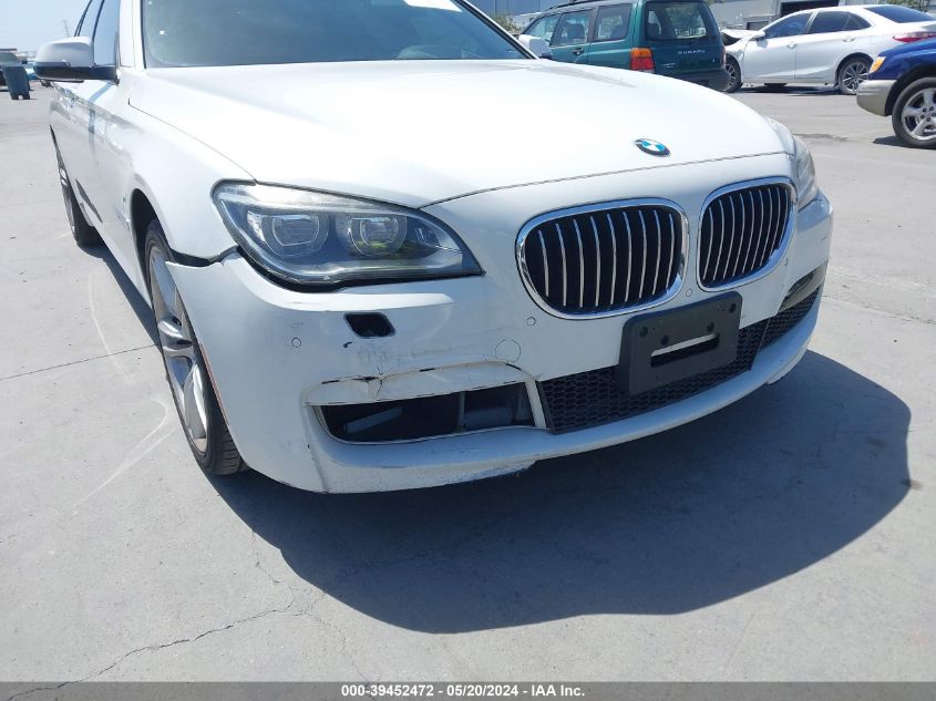 2013 BMW 750Li VIN: WBAYE8C58DD133188 Lot: 39452472