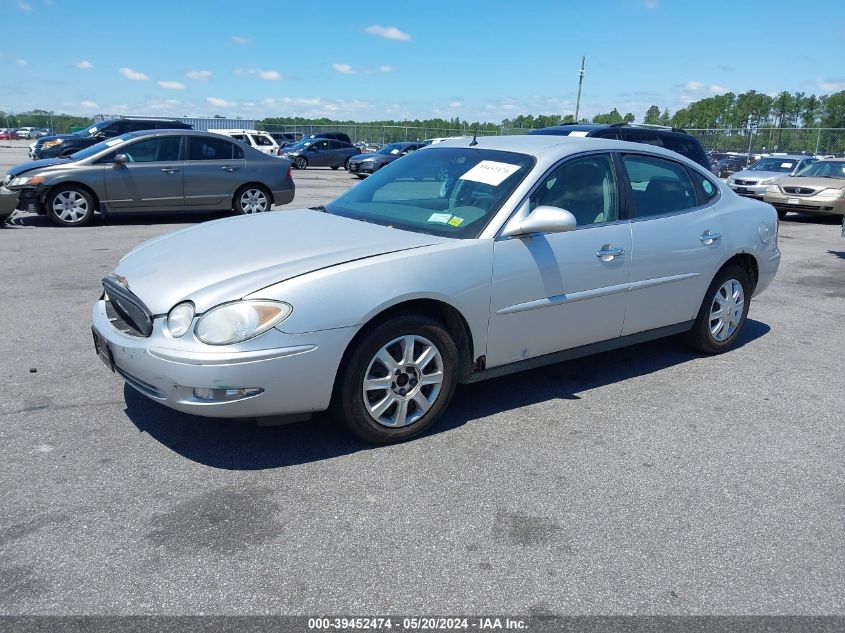 2005 Buick Lacrosse Cx VIN: 2G4WC532551281652 Lot: 39452474