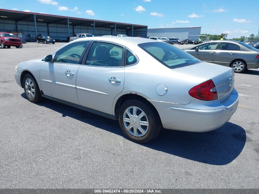 2005 Buick Lacrosse Cx VIN: 2G4WC532551281652 Lot: 39452474