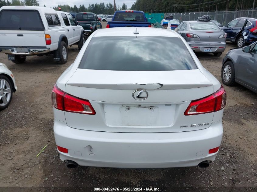 2011 Lexus Is 250 VIN: JTHCF5C22B2035053 Lot: 39452476