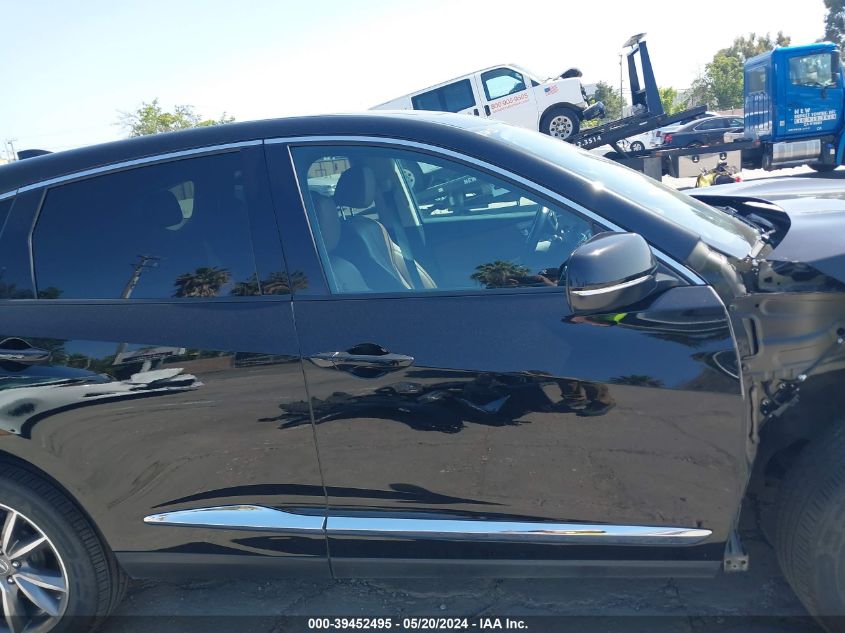 2021 Acura Rdx Technology Package VIN: 5J8TC2H51ML039797 Lot: 39452495