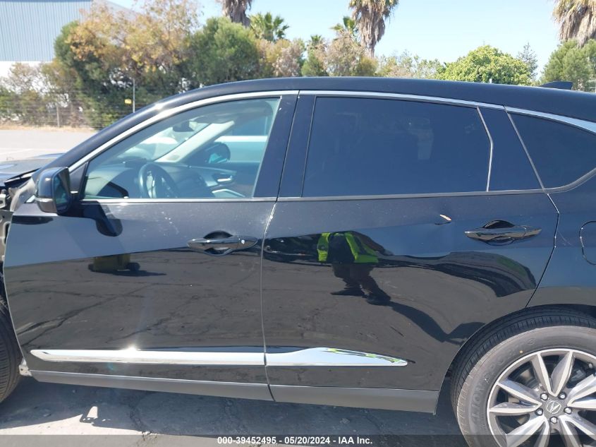 2021 Acura Rdx Technology Package VIN: 5J8TC2H51ML039797 Lot: 39452495