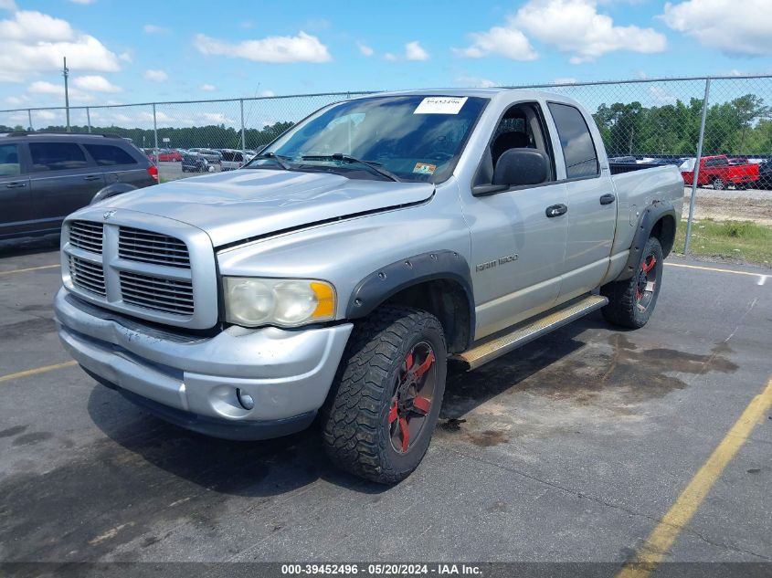 2002 Dodge Ram 1500 St VIN: 3D7HU18Z42G156031 Lot: 39452496