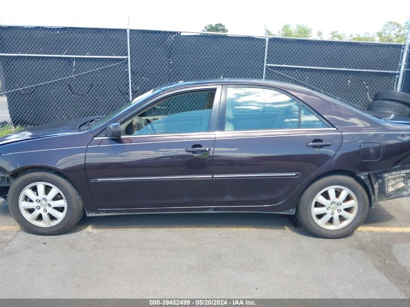 2003 Toyota Camry Xle V6 VIN: 4T1BF30KX3U566265 Lot: 39452499