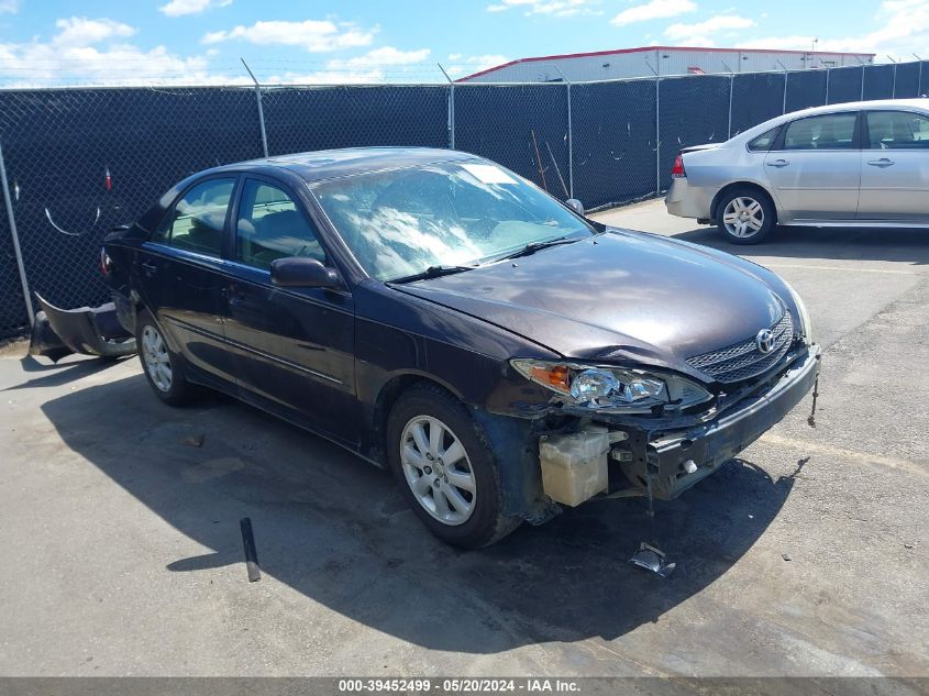 2003 Toyota Camry Xle V6 VIN: 4T1BF30KX3U566265 Lot: 39452499