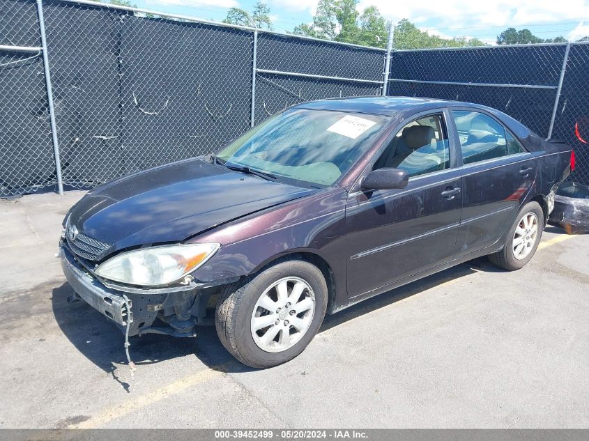 2003 Toyota Camry Xle V6 VIN: 4T1BF30KX3U566265 Lot: 39452499