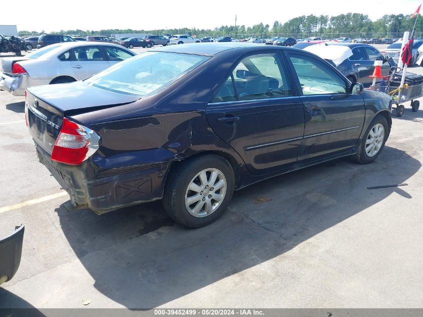 2003 Toyota Camry Xle V6 VIN: 4T1BF30KX3U566265 Lot: 39452499