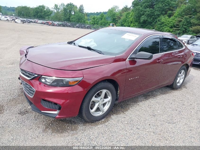 2016 Chevrolet Malibu Ls VIN: 1G1ZB5ST7GF278495 Lot: 39452525