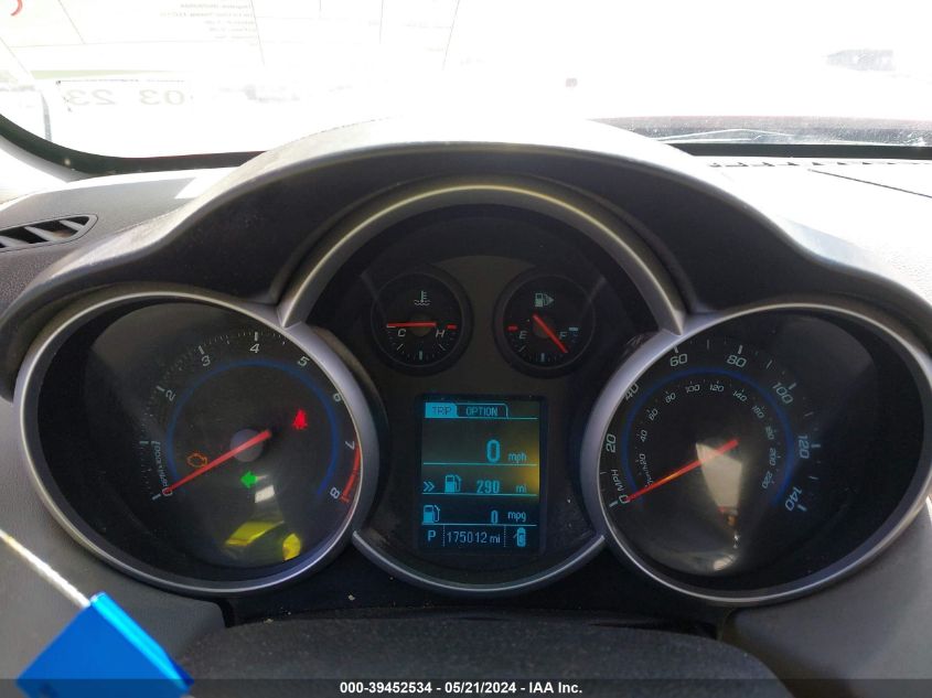 2014 Chevrolet Cruze 1Lt Auto VIN: 1G1PC5SB0E7108823 Lot: 39452534