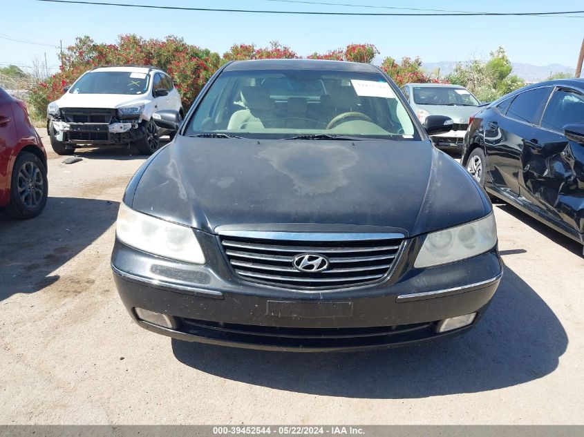 2008 Hyundai Azera Limited VIN: KMHFC46F68A318937 Lot: 39452544