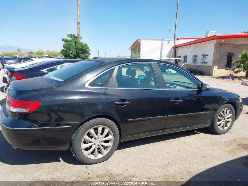 2008 Hyundai Azera Limited VIN: KMHFC46F68A318937 Lot: 39452544