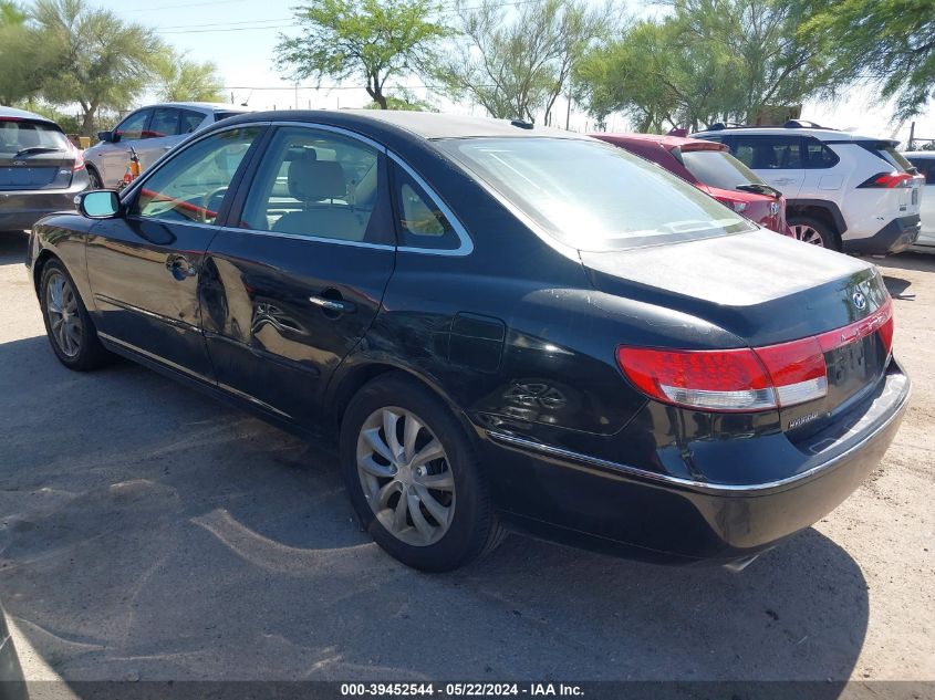 2008 Hyundai Azera Limited VIN: KMHFC46F68A318937 Lot: 39452544