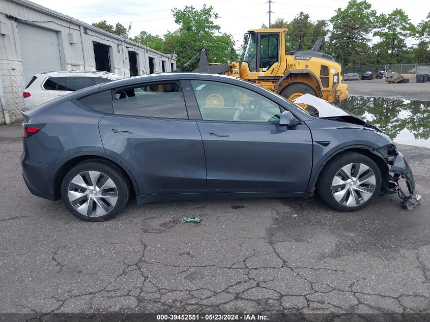 2021 Tesla Model Y Long Range Dual Motor All-Wheel Drive VIN: 5YJYGDEE0MF145489 Lot: 39452551