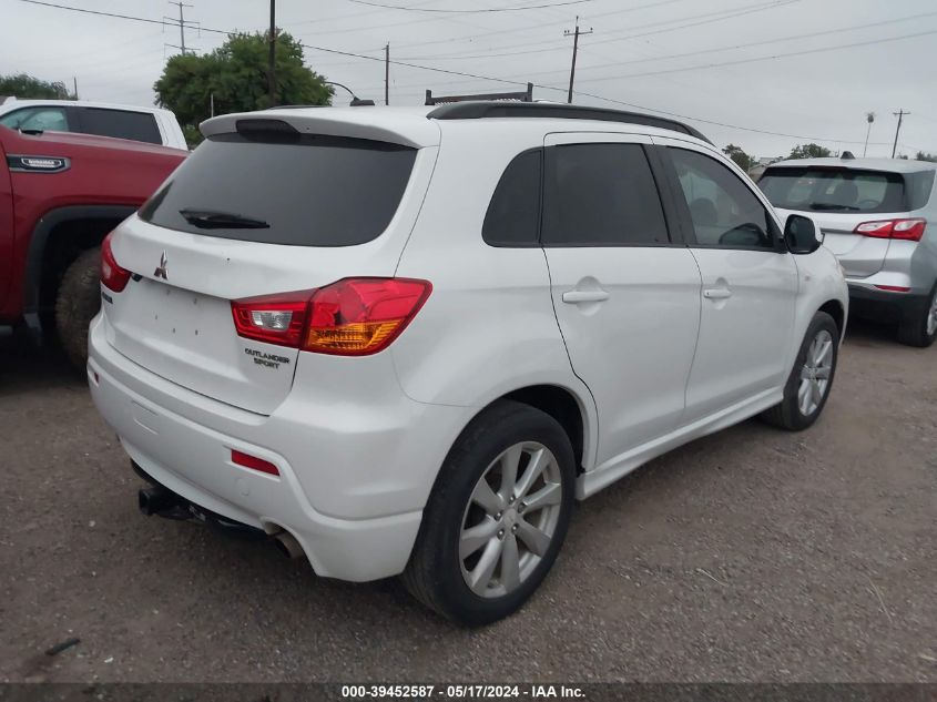 2012 Mitsubishi Outlander Sport Se VIN: JA4AP4AU0CZ003967 Lot: 39452587