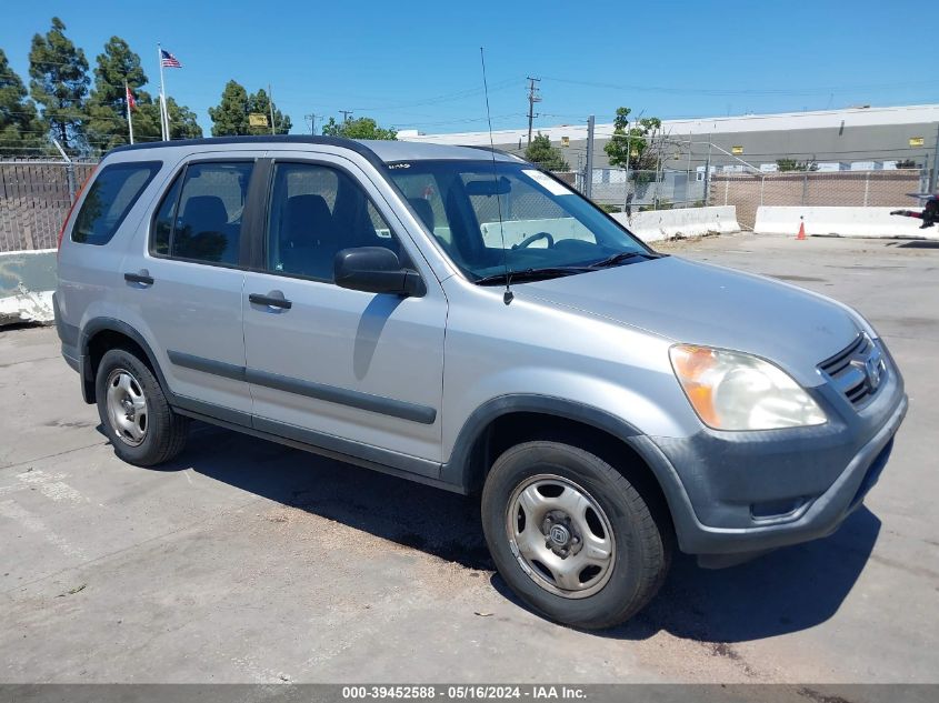 2003 Honda Cr-V Lx VIN: JHLRD68473C000959 Lot: 39452588