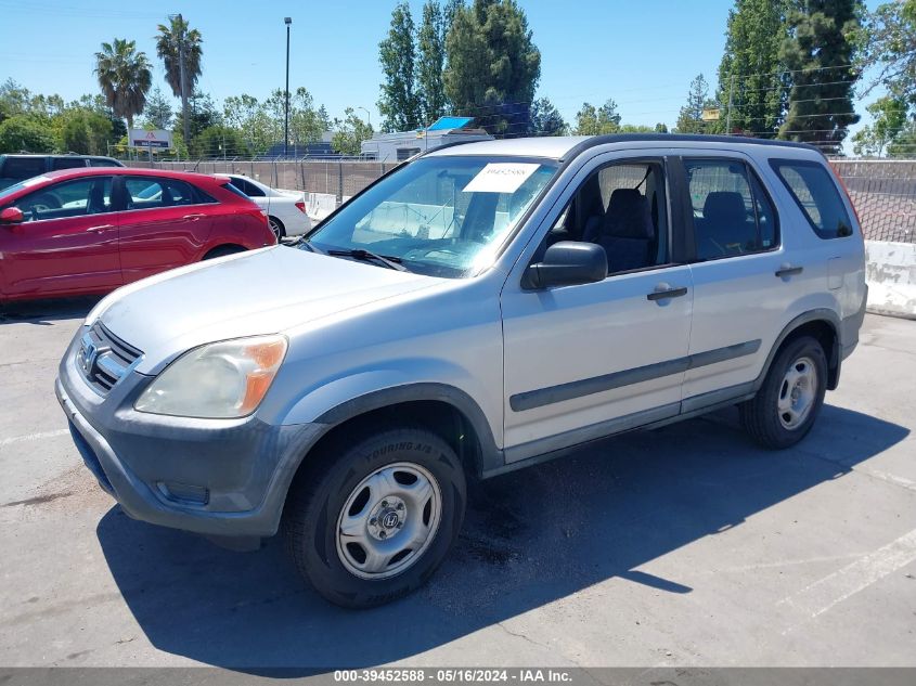 2003 Honda Cr-V Lx VIN: JHLRD68473C000959 Lot: 39452588