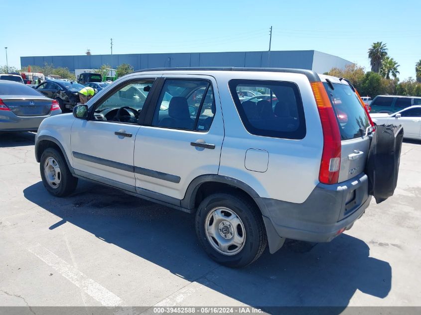 2003 Honda Cr-V Lx VIN: JHLRD68473C000959 Lot: 39452588