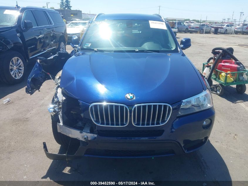 2014 BMW X3 xDrive28I VIN: 5UXWX9C56E0D42210 Lot: 39452590