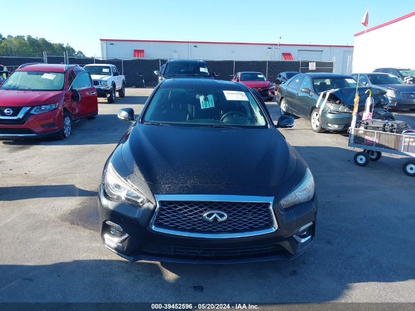 2018 Infiniti Q50 3.0T Luxe VIN: JN1EV7AP1JM350536 Lot: 39452596