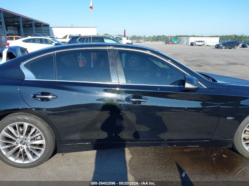 2018 Infiniti Q50 3.0T Luxe VIN: JN1EV7AP1JM350536 Lot: 39452596