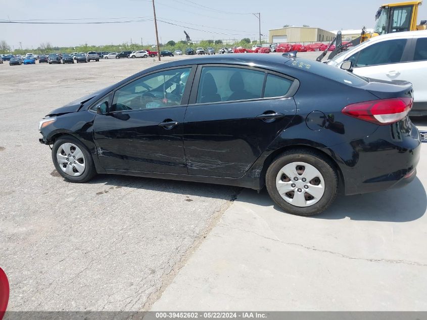 2018 Kia Forte Lx VIN: 3KPFL4A79JE176638 Lot: 39452602