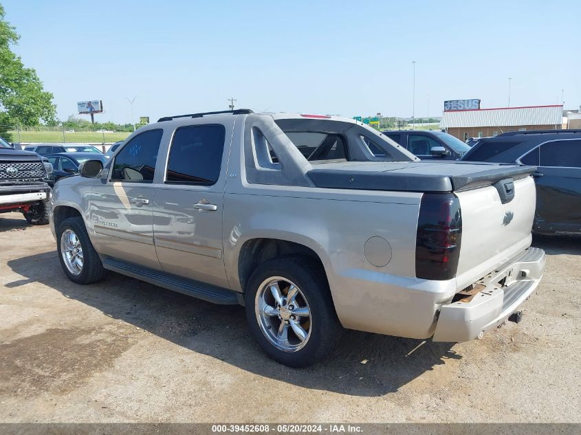 2007 Chevrolet Avalanche C1500 VIN: 3GNEC12J87G166742 Lot: 39452608