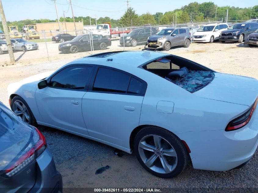 2017 Dodge Charger Sxt Rwd VIN: 2C3CDXHG0HH518021 Lot: 39452611