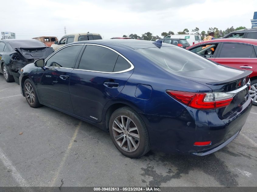 2016 Lexus Es 300H VIN: JTHBW1GG0G2117171 Lot: 39452613