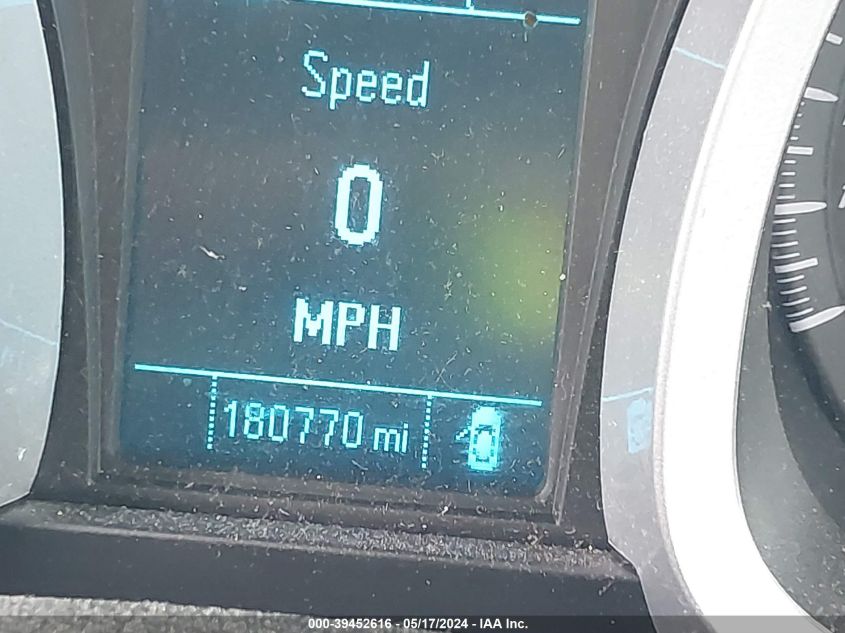 2013 Chevrolet Equinox 1Lt VIN: 2GNALDEKXD6326471 Lot: 39452616