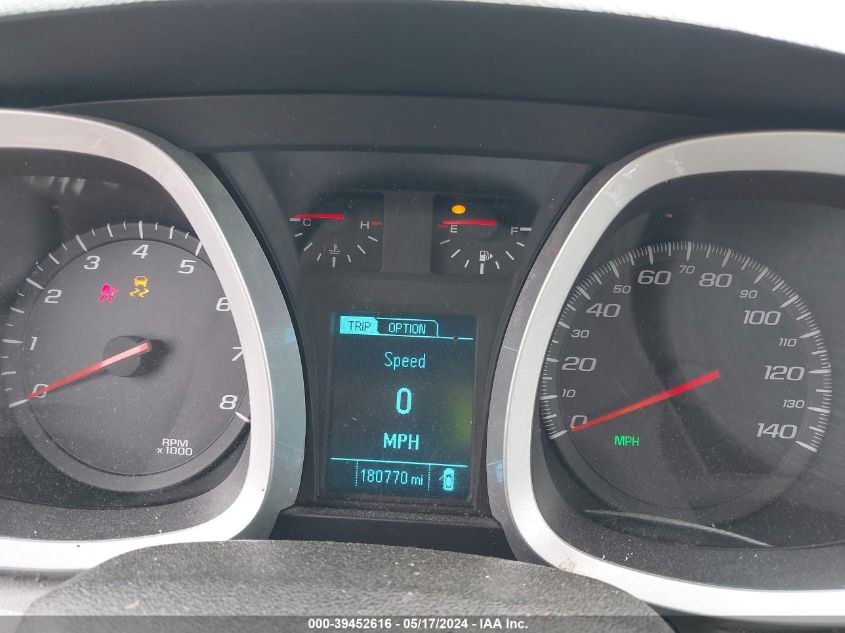 2013 Chevrolet Equinox 1Lt VIN: 2GNALDEKXD6326471 Lot: 39452616