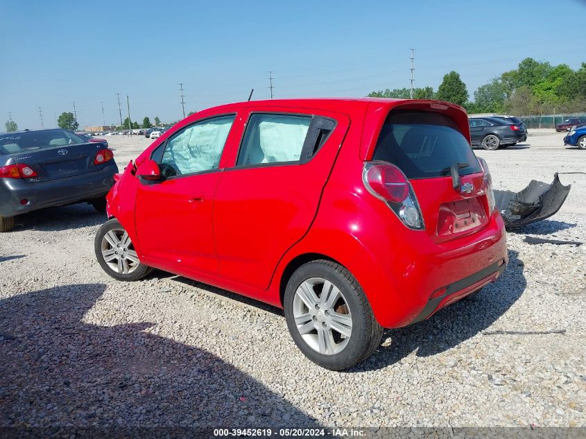 2014 Chevrolet Spark Ls Auto VIN: KL8CB6S99EC503501 Lot: 39452619