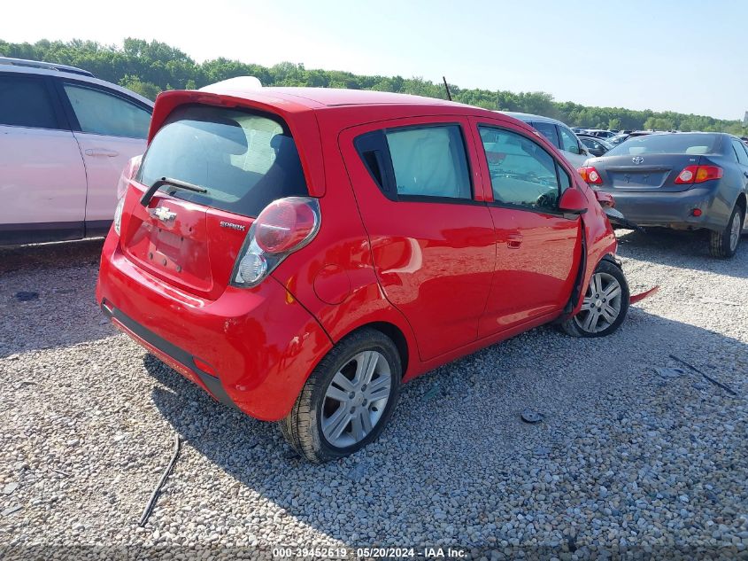 2014 Chevrolet Spark Ls Auto VIN: KL8CB6S99EC503501 Lot: 39452619