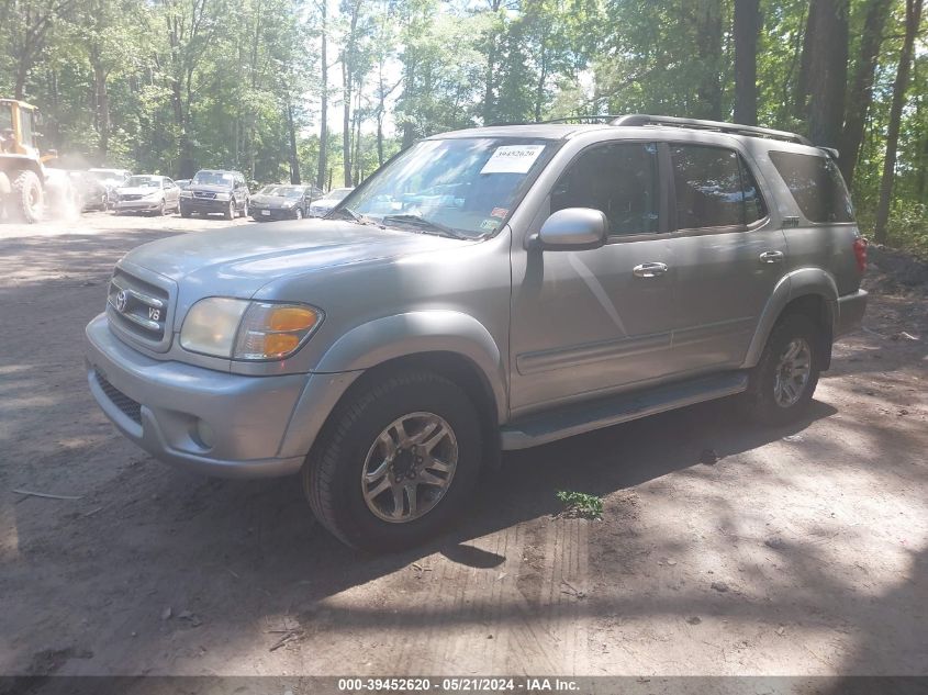 2004 Toyota Sequoia Limited V8 VIN: 5TDBT48A74F227578 Lot: 39452620