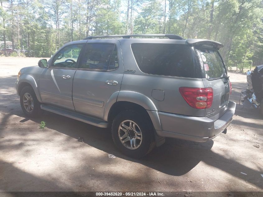 2004 Toyota Sequoia Limited V8 VIN: 5TDBT48A74F227578 Lot: 39452620