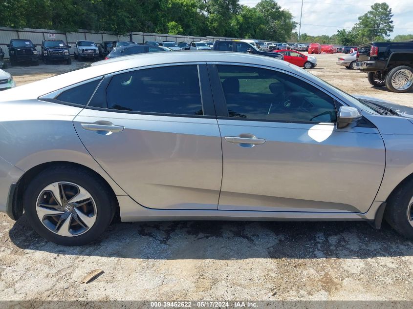 2019 Honda Civic Lx VIN: 19XFC2F62KE049560 Lot: 39452622