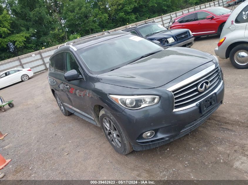 2014 Infiniti Qx60 VIN: 5N1AL0MM7EC540343 Lot: 39452623