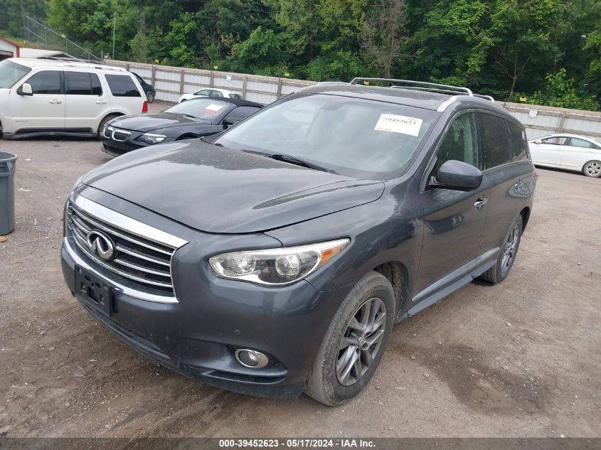 2014 Infiniti Qx60 VIN: 5N1AL0MM7EC540343 Lot: 39452623