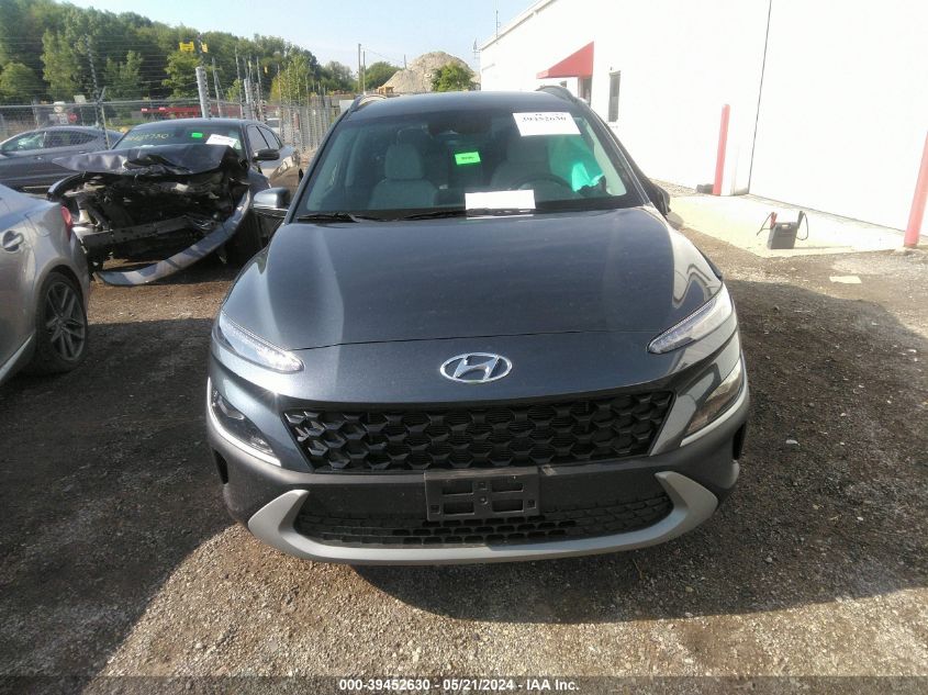 2022 Hyundai Kona Sel VIN: KM8K62AB1NU807366 Lot: 39452630