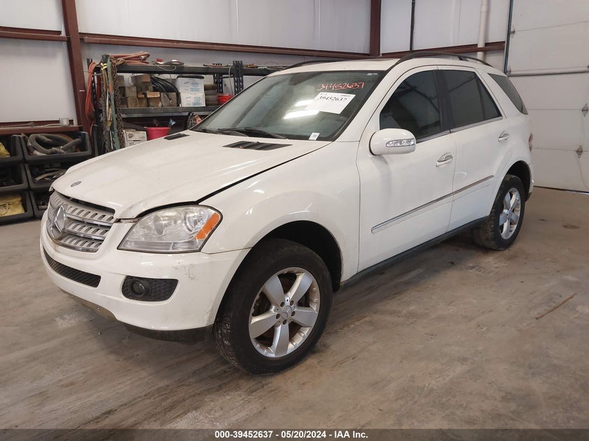 2007 Mercedes-Benz Ml 500 4Matic VIN: 4JGBB75E97A221466 Lot: 39452637