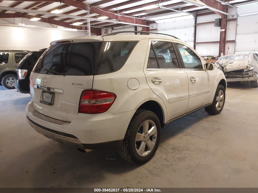 2007 Mercedes-Benz Ml 500 4Matic VIN: 4JGBB75E97A221466 Lot: 39452637