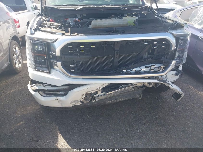 2022 Ford F-150 Platinum VIN: 1FTFW1EDXNFA17421 Lot: 39452654