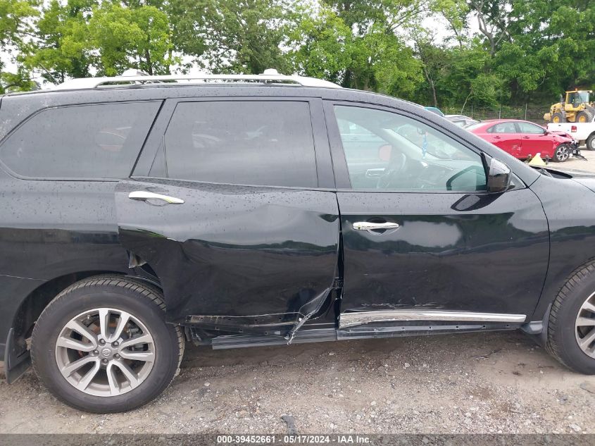 2013 Nissan Pathfinder Sl VIN: 5N1AR2MN2DC615323 Lot: 39452661