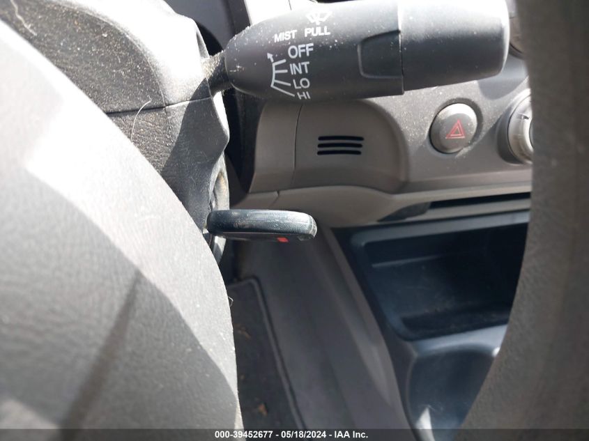 2008 Honda Civic Lx VIN: 1HGFA15508L107319 Lot: 39452677