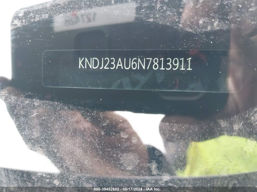 2022 Kia Soul Lx VIN: KNDJ23AU6N7813911 Lot: 39452682