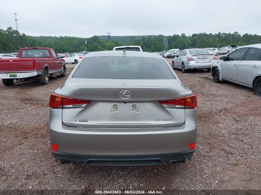 2017 Lexus Is 200T VIN: JTHBA1D26H5039048 Lot: 39452683