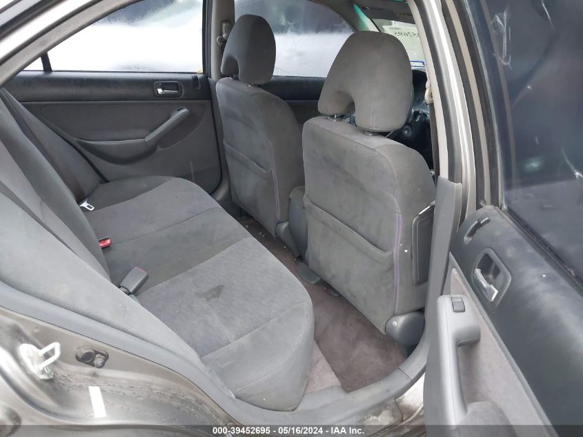 2004 Honda Civic Hybrid VIN: JHMES96694S007487 Lot: 39452695