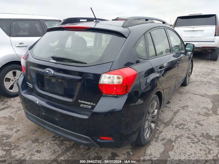 2014 Subaru Impreza 2.0I Sport Premium VIN: JF1GPAL67EH239172 Lot: 39452702